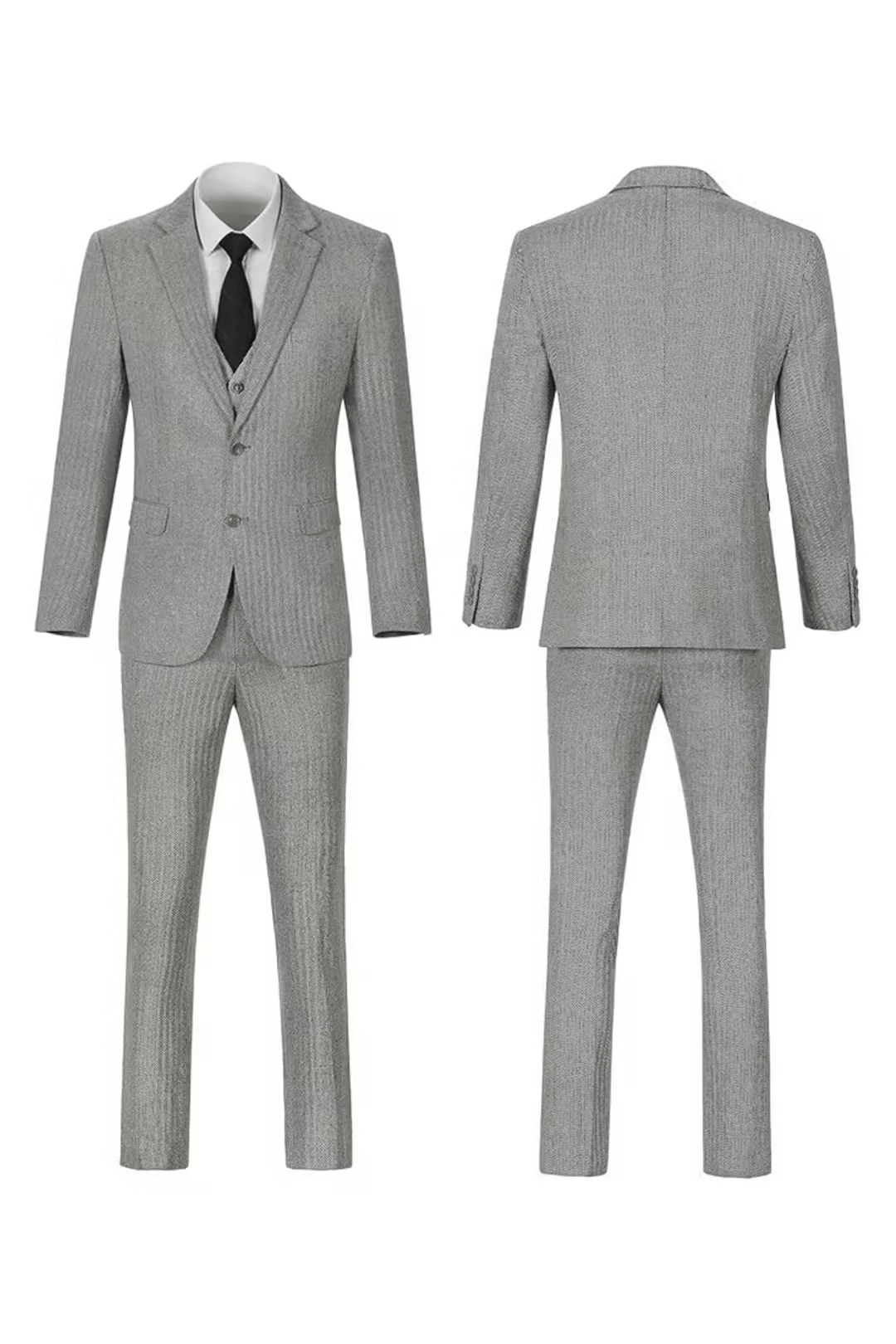 HARRISON OF CALIFORNIA | HERRINGBONE SUIT FOR MEN