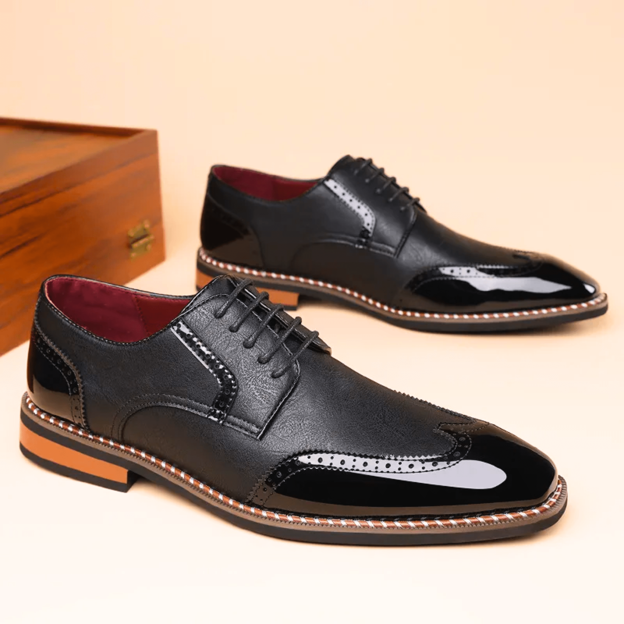 HARRISON OF CALIFORNIA | BICOLORED SHOES FOR MEN