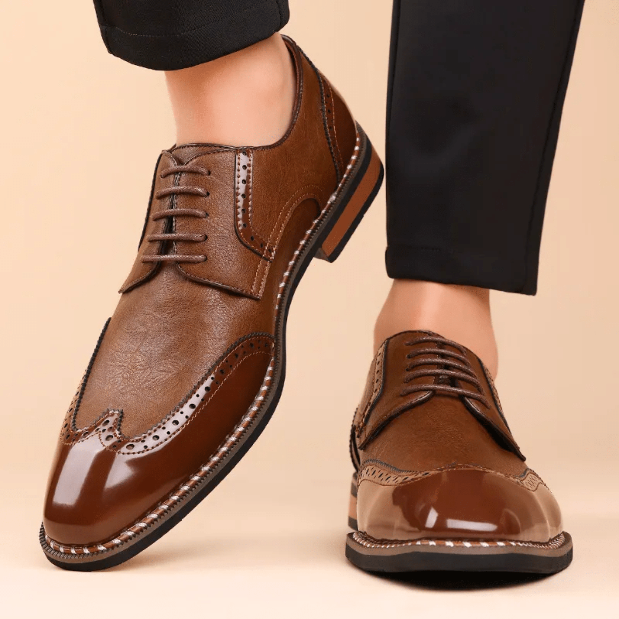 HARRISON OF CALIFORNIA | BICOLORED SHOES FOR MEN