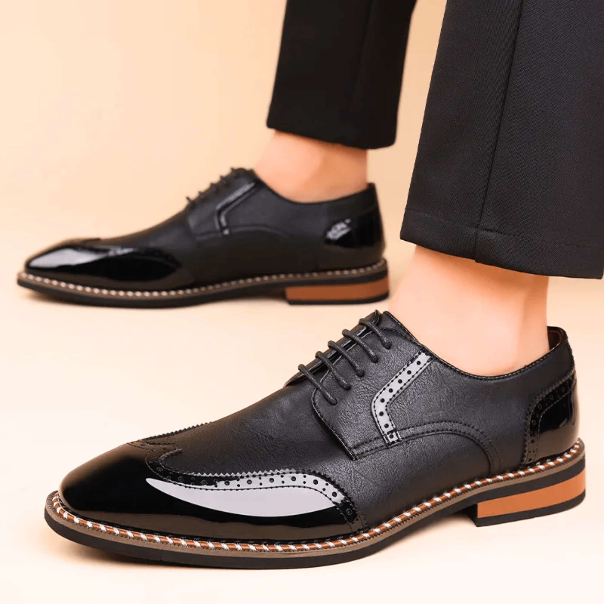 HARRISON OF CALIFORNIA | BICOLORED SHOES FOR MEN