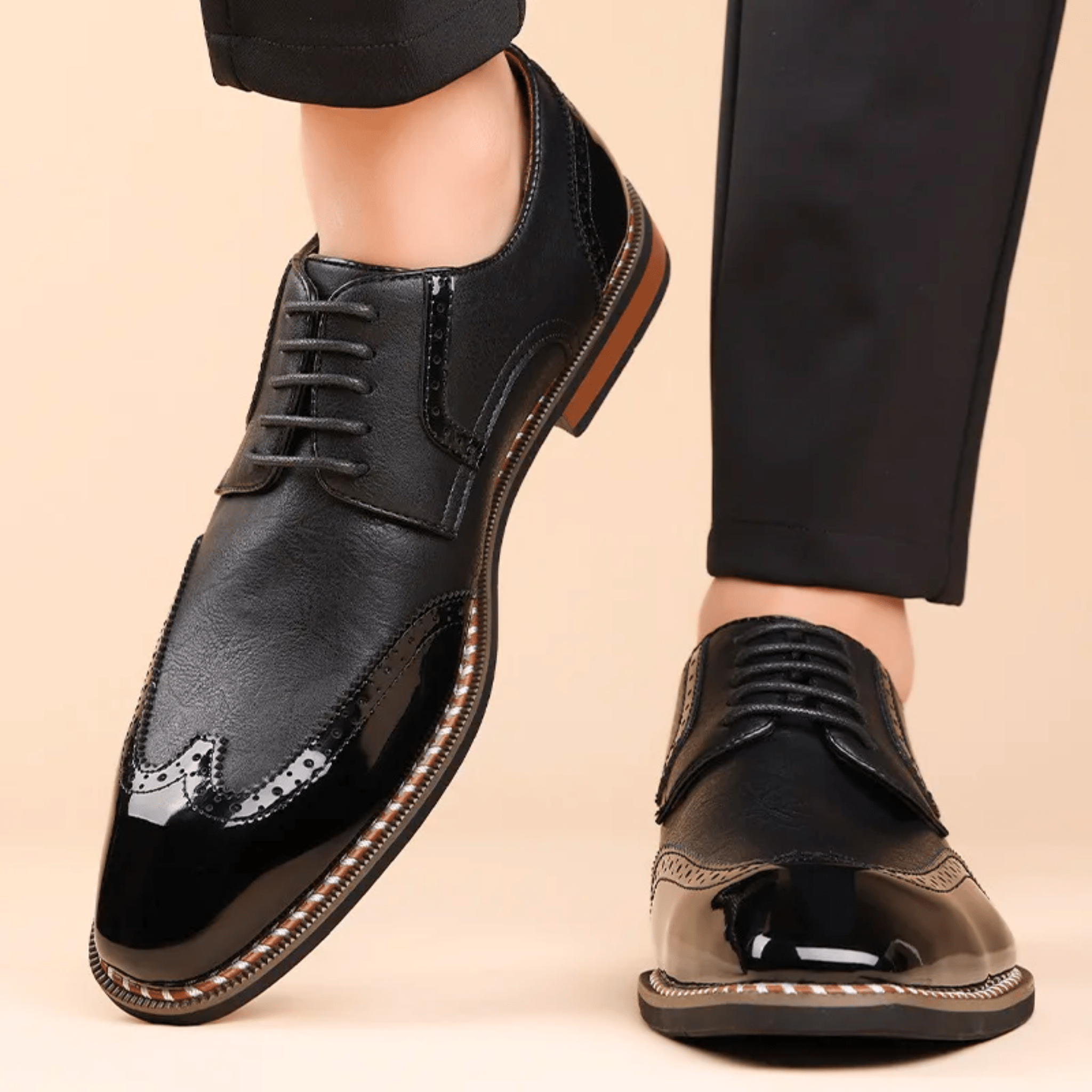 HARRISON OF CALIFORNIA | BICOLORED SHOES FOR MEN