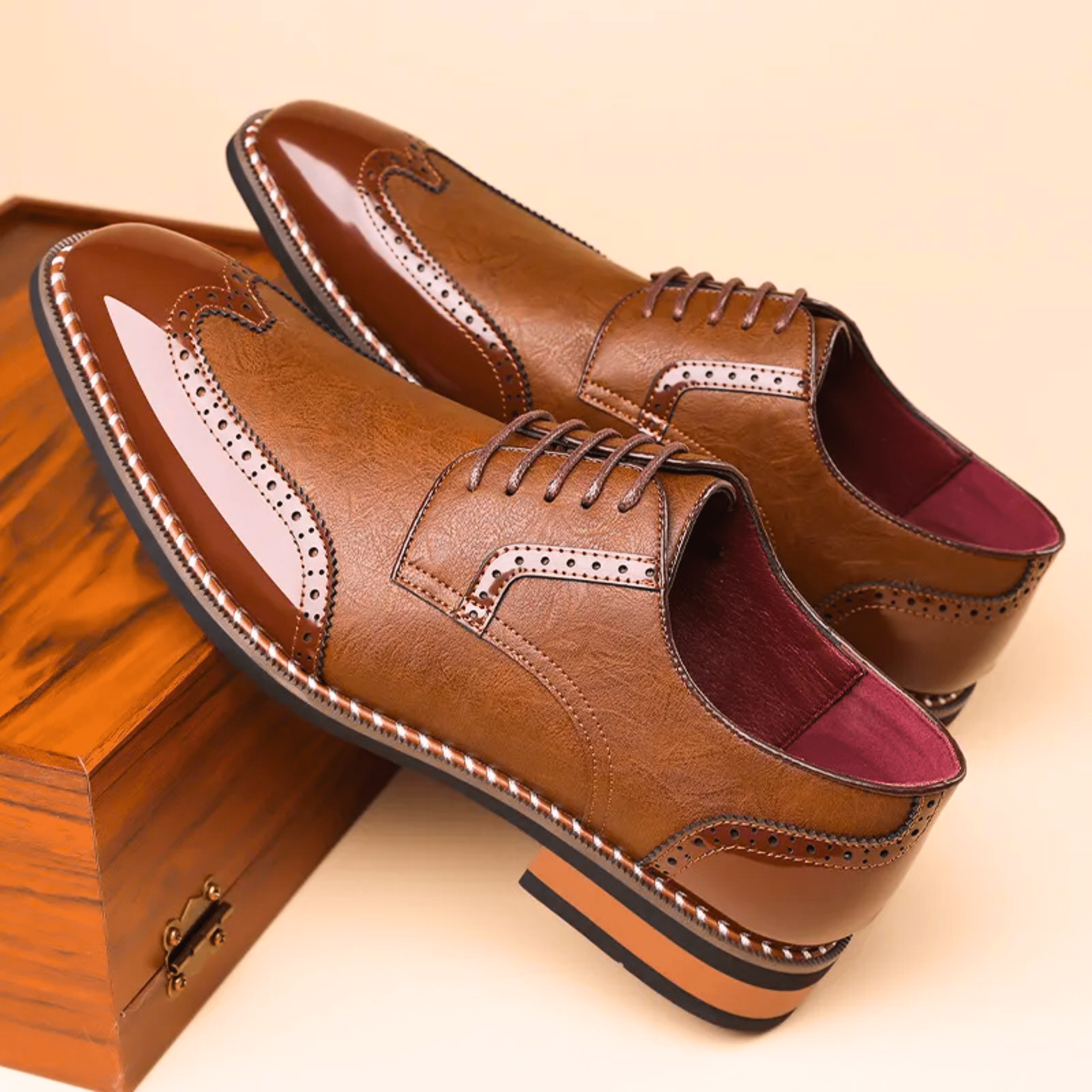 HARRISON OF CALIFORNIA | BICOLORED SHOES FOR MEN
