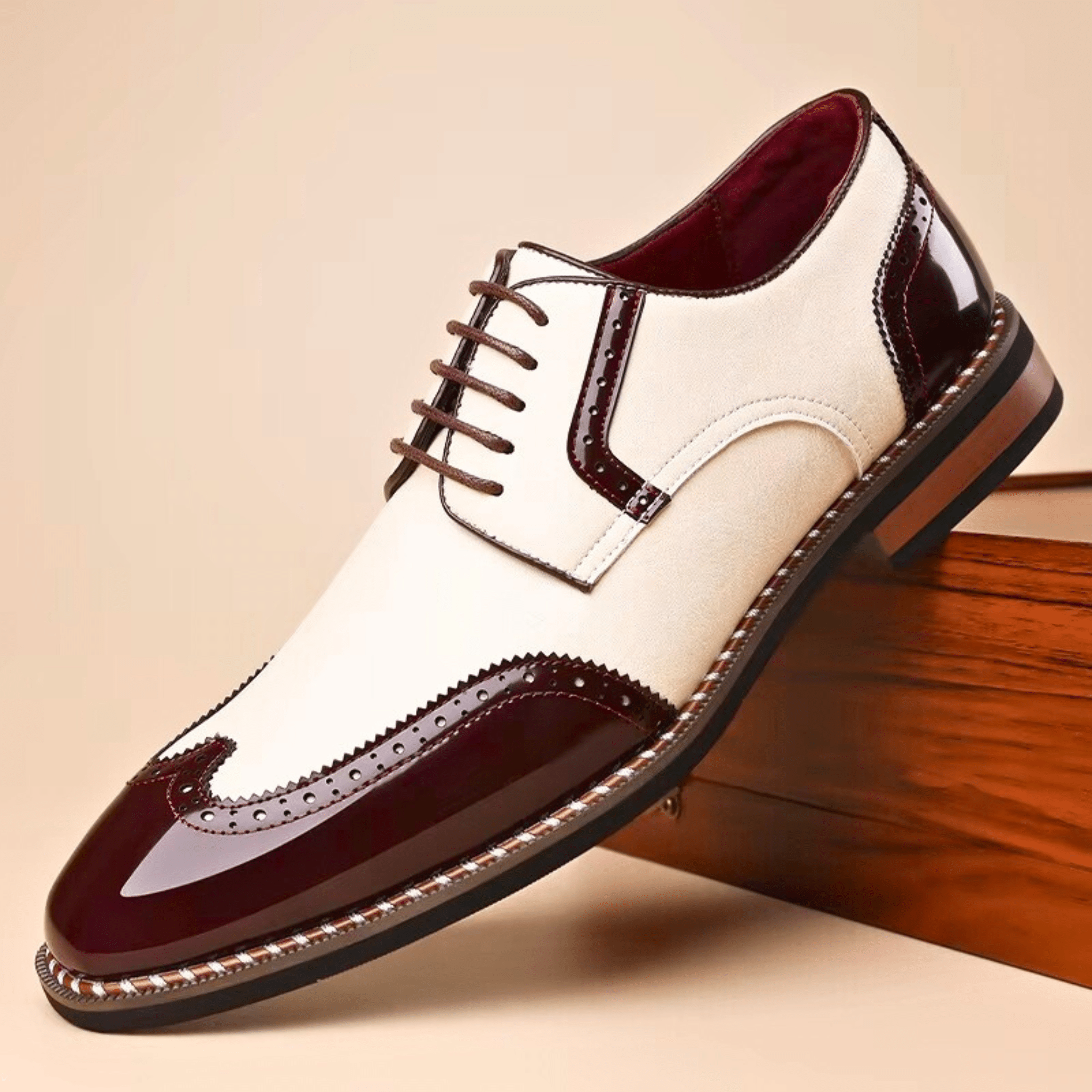 HARRISON OF CALIFORNIA | BICOLORED SHOES FOR MEN