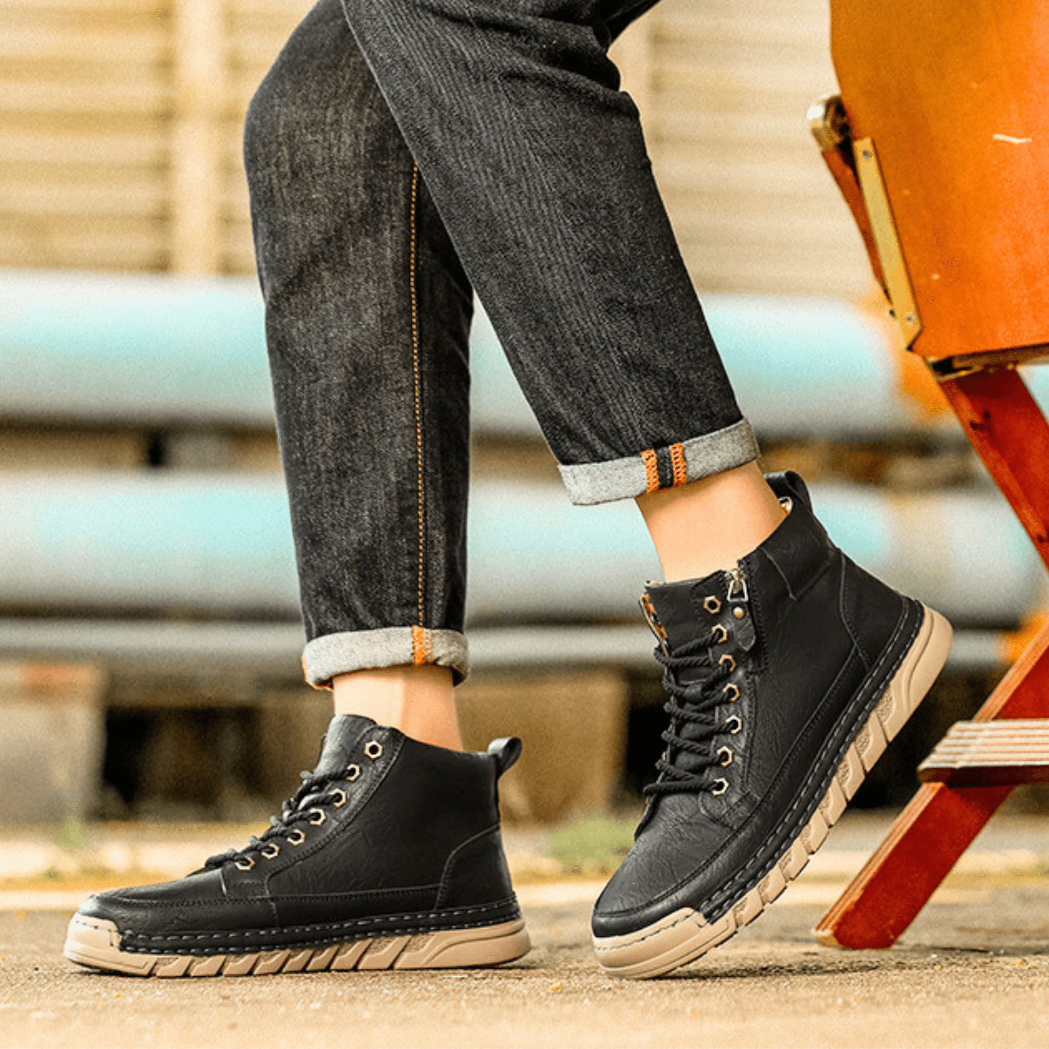 HARRISON OF CALIFORNIA | MEN'S LEATHER BOOTS