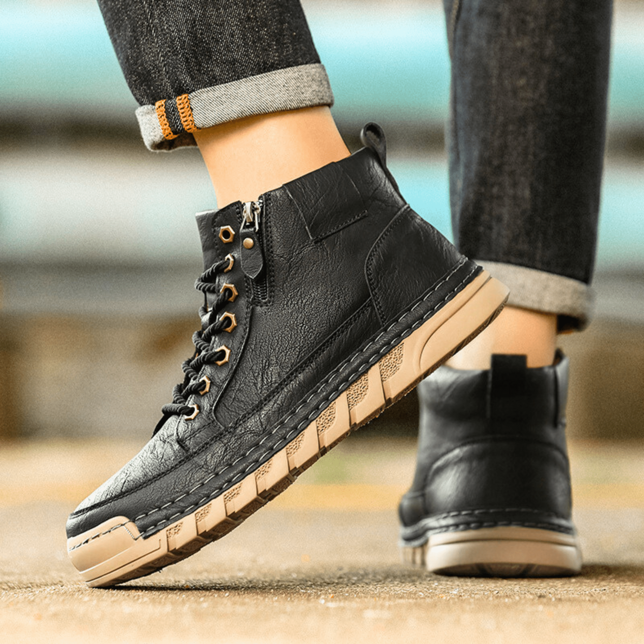HARRISON OF CALIFORNIA | MEN'S LEATHER BOOTS