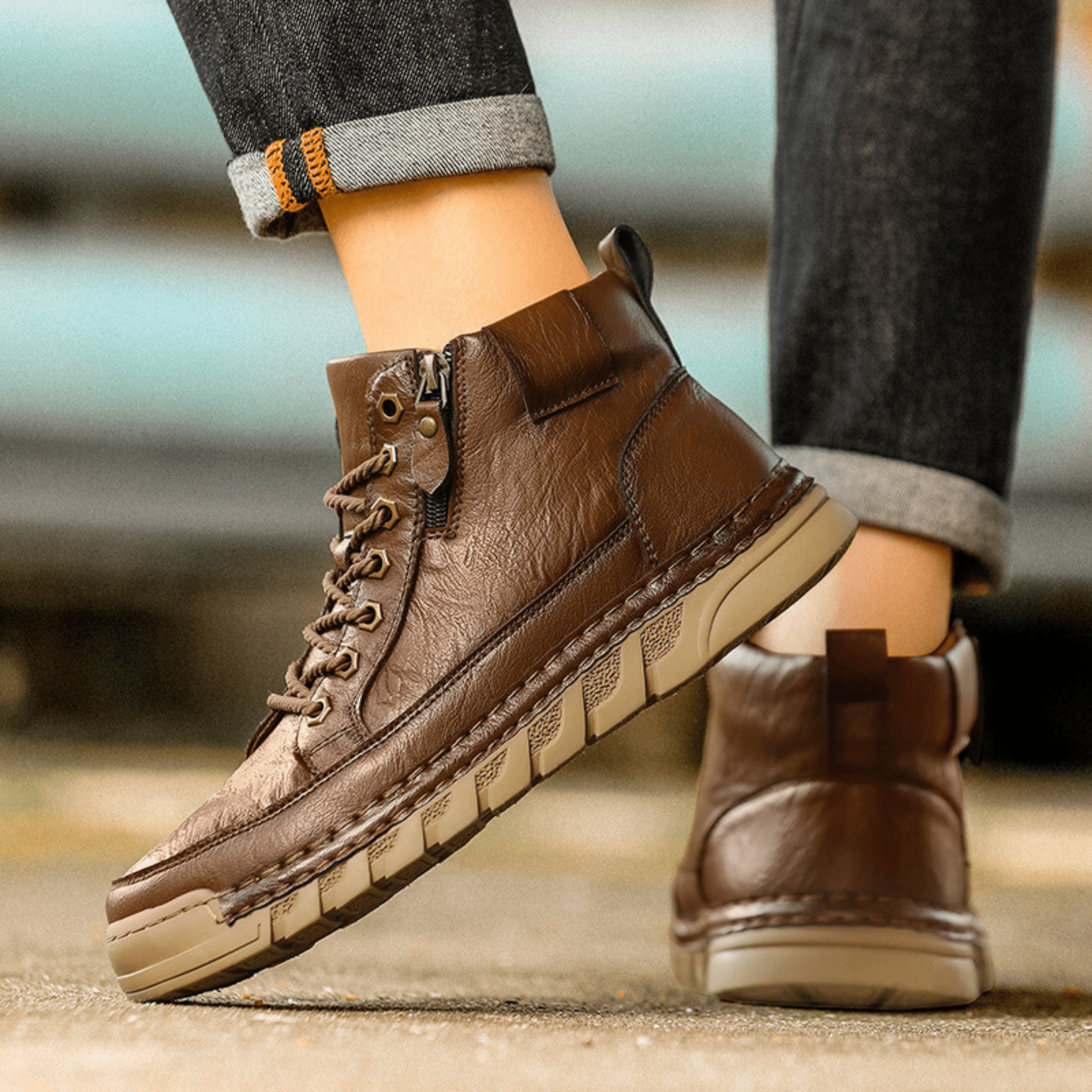 HARRISON OF CALIFORNIA | MEN'S LEATHER BOOTS