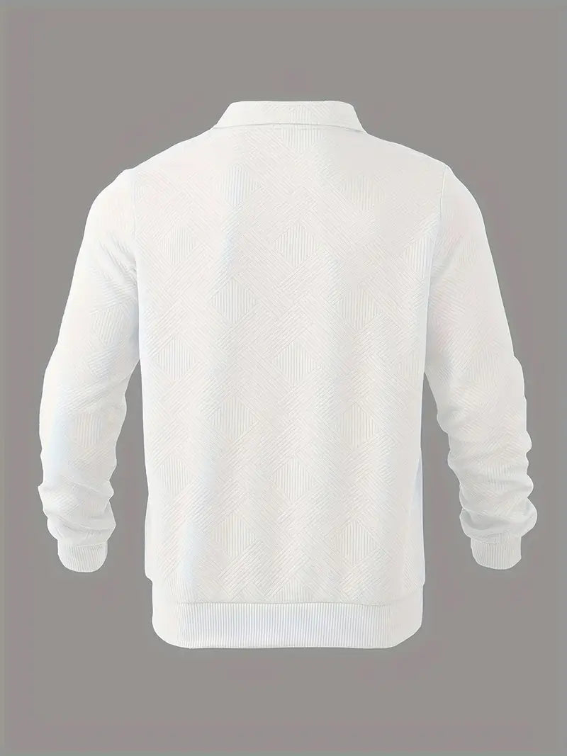 HARRISON OF CALIFORNIA | GEOMETRIC KNIT PULLOVER FOR MEN