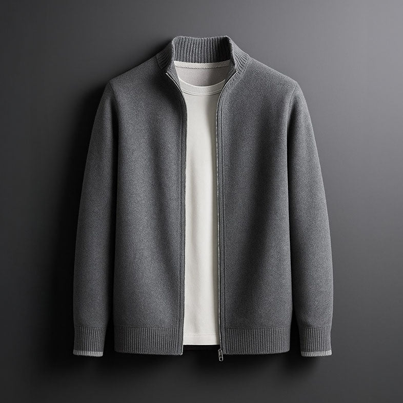 HARRISON OF CALIFORNIA | MEN'S ZIP SWEATER