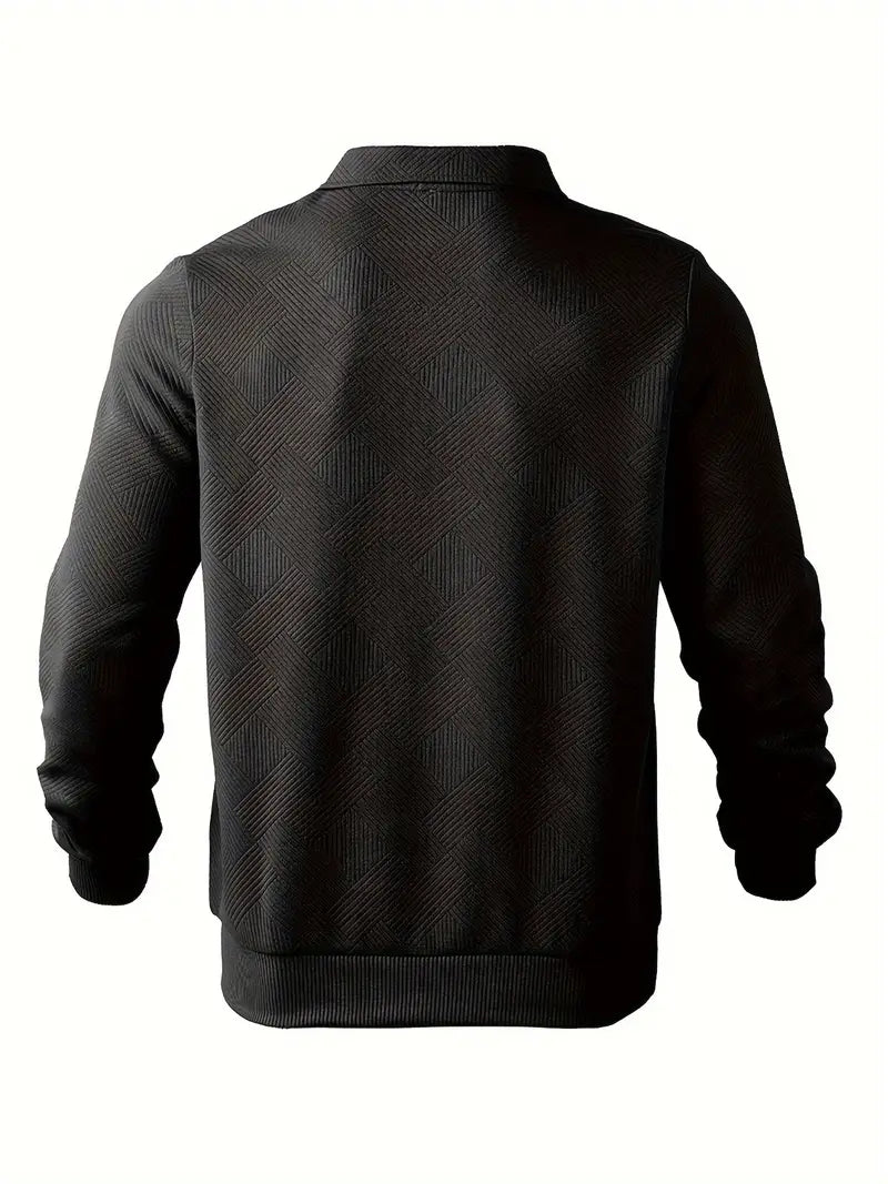 HARRISON OF CALIFORNIA | GEOMETRIC KNIT PULLOVER FOR MEN